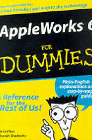 Cover of Appleworks 6 For Dummies