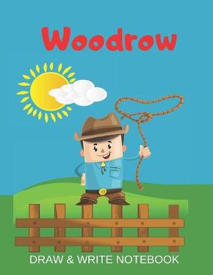 Book cover for Woodrow Draw & Write Notebook