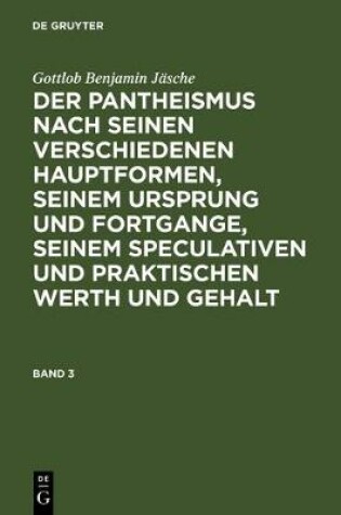 Cover of Allheit Und Absolutheit Oder Die Alte Kosmotheistische Lehre Des Hen Kai Pan in Ihren Modernen Idealistischen Hauptformen Und Ausbildungsweisen