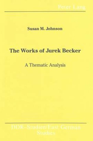 Cover of The Works of Jurek Becker