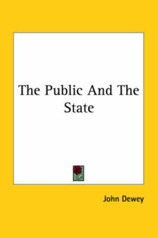 Cover of The Public and the State