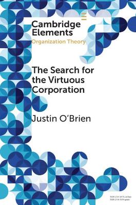 Book cover for The Search for the Virtuous Corporation