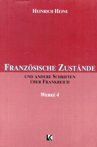 Cover of Heine: Zustaende