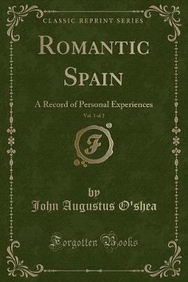 Book cover for Romantic Spain, Vol. 1 of 2