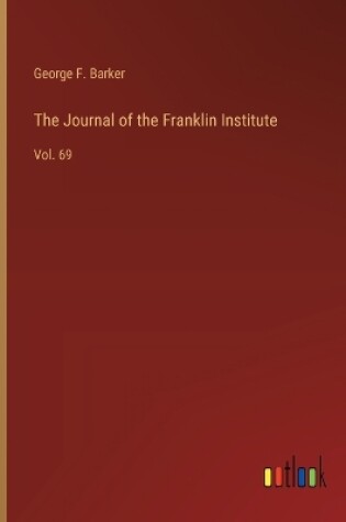 Cover of The Journal of the Franklin Institute