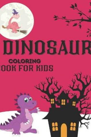 Cover of dinosaur coloring books for kids
