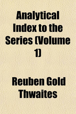 Book cover for Analytical Index to the Series (Volume 1)