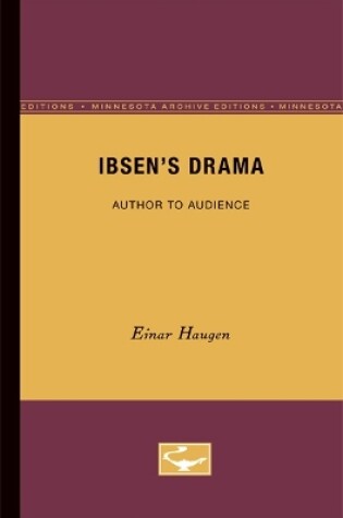 Cover of Ibsen’s Drama