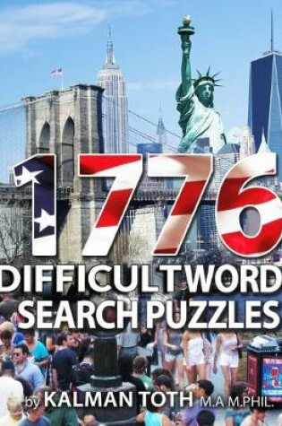 Cover of 1776 Difficult Word Search Puzzles