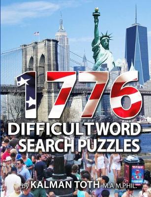 Book cover for 1776 Difficult Word Search Puzzles