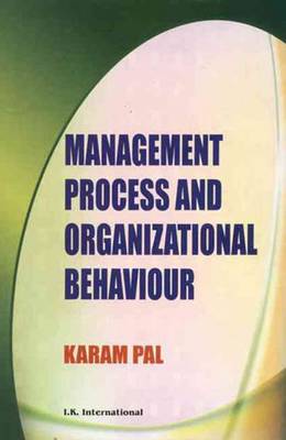 Book cover for Management Process and Organizational Behaviour