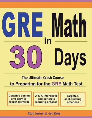 Book cover for GRE Math in 30 Days