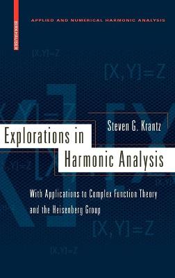 Cover of Explorations in Harmonic Analysis