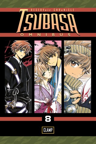 Book cover for Tsubasa Omnibus 8
