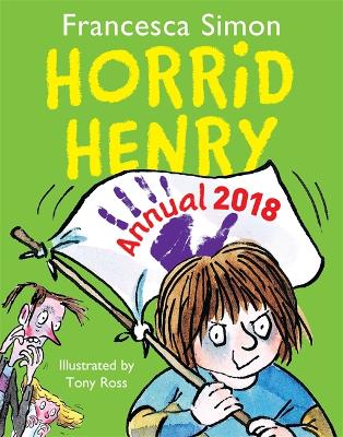 Book cover for Horrid Henry's Annual 2018