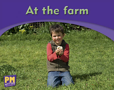 Book cover for At the farm