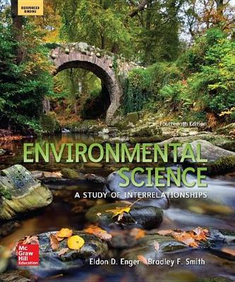 Book cover for Enger, Environmental Science, 2016, 14e (Reinforced Binding) Student Edition