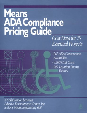 Book cover for Means ADA Compliance Pricing Guide