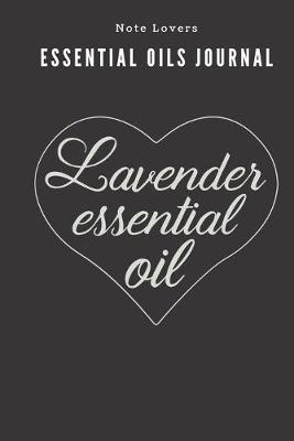Book cover for Lavender Essential Oil - Essential Oils Journal