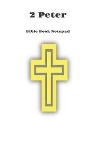 Cover of Bible Book Notepad 2 Peter