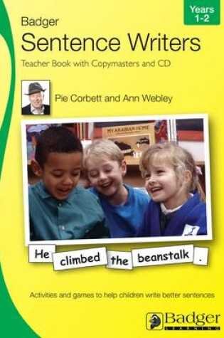 Cover of Sentence Writers Teacher Book & CD: Year 1-2