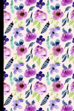 Cover of Purple Flowers Notebook