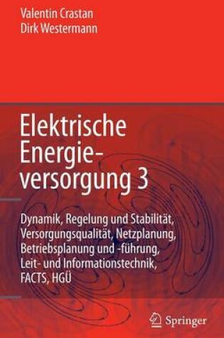 Cover of Elektrische Energieversorgung 3