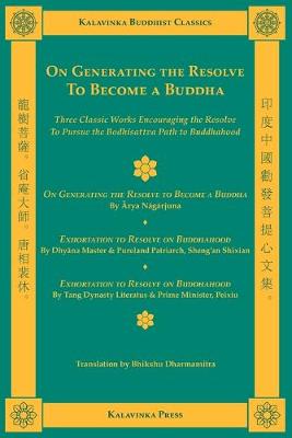 Cover of On Generating the Resolve to Become a Buddha