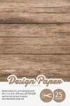 Book cover for Brown Wood Flat Lay Scrapbook Paper