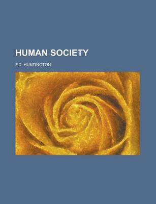 Book cover for Human Society