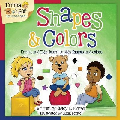 Book cover for Emma and Egor Learn Shapes and Colors