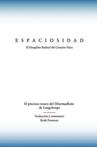 Cover of Espaciosidad