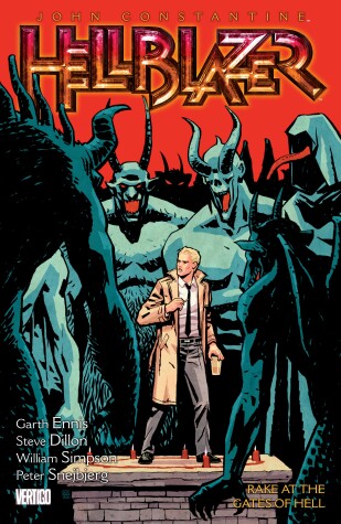 Book cover for John Constantine, Hellblazer Vol. 8: Rake at the Gates of Hell
