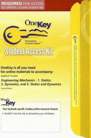 Cover of OneKey CourseCompass, Student Access Kit, Engineering Mechanics-Dynamics