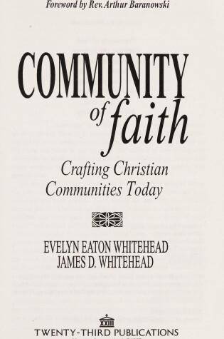 Cover of Community of Faith