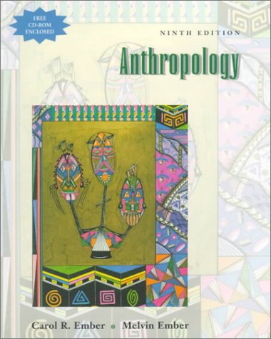 Book cover for Anthropology, (Free CD-ROM enclosed)