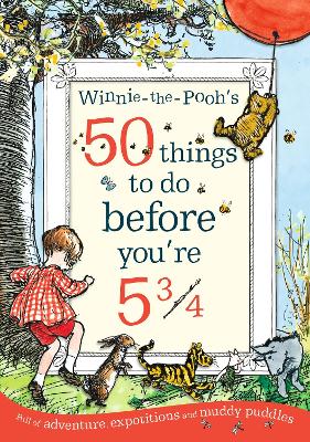 Book cover for Winnie-the-Pooh's 50 things to do before you're 5 3/4