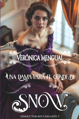 Book cover for Una dama para el conde de Snow