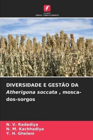 Cover of DIVERSIDADE E GESTÃO DA Atherigona soccata, mosca-dos-sorgos