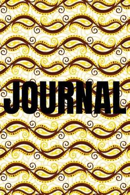 Book cover for Paisley Background Lined Writing Journal Vol. 1