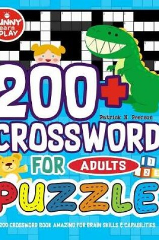 Cover of 200 Crossword Book Amazing for Brain Skills & Capabilities