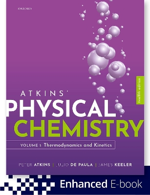 Book cover for Atkins Physical Chemistry V1
