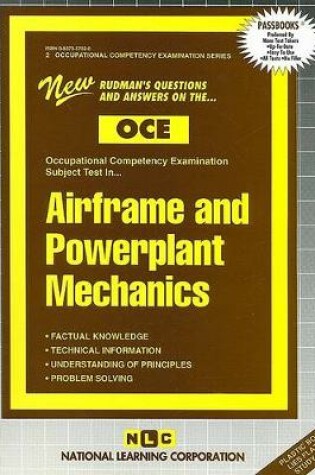 Cover of AIRFRAME AND POWERPLANT MECHANICS