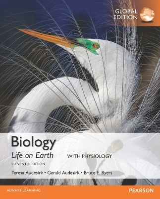 Book cover for Biology: Life on Earth with Physiology, Global Edition -- Mastering Biology with Pearson eText