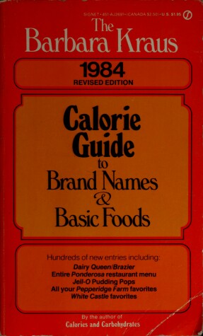 Cover of Kraus Barbara : Calorie Guide to Brand Names (1984)