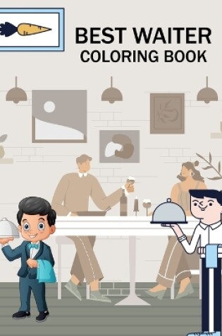 Cover of Best Waiter Coloring Book