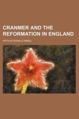 Cover of Cranmer and the Reformation in England