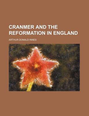 Book cover for Cranmer and the Reformation in England