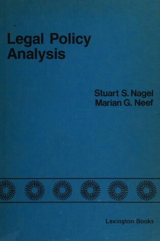 Cover of Legal Policy Analysis