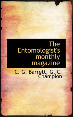 Book cover for The Entomologist's Monthly Magazine